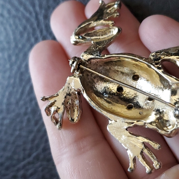 VTG frog brooch - Picture 7 of 7